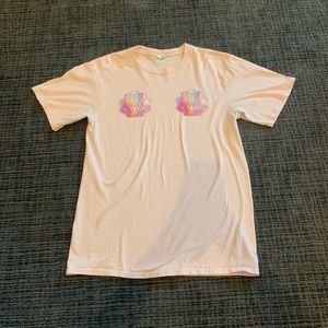 Seashell Mermaid T Shirt